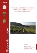 Portada Libro de Ponencias IX Curso de Verano "Viticultura y Enología en la D.O. Ribera del Duero"