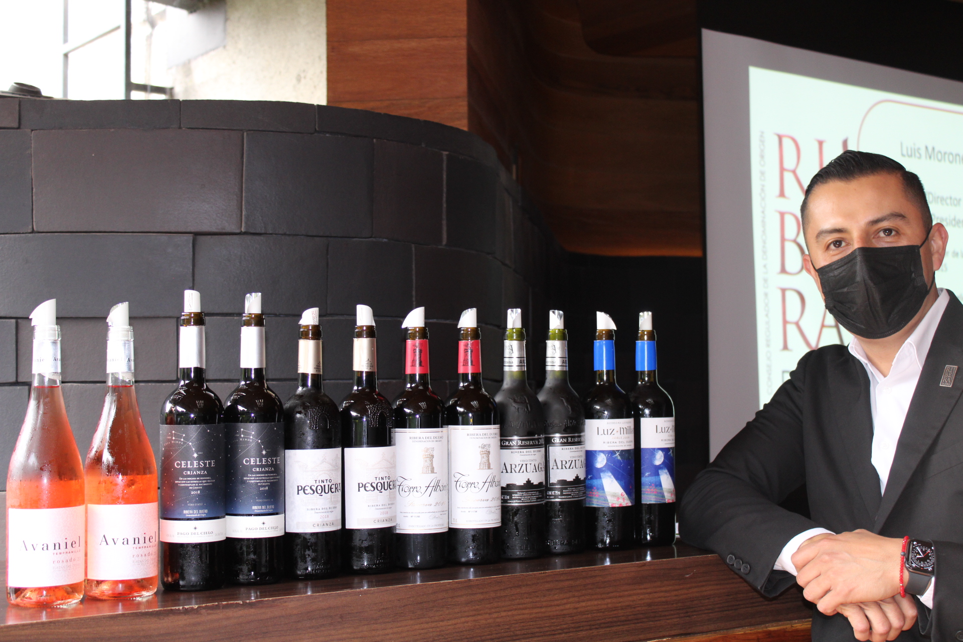 Los vinos Ribera del Duero, protagonistas con el Brand Ambassador Sommelier Luis Morones.