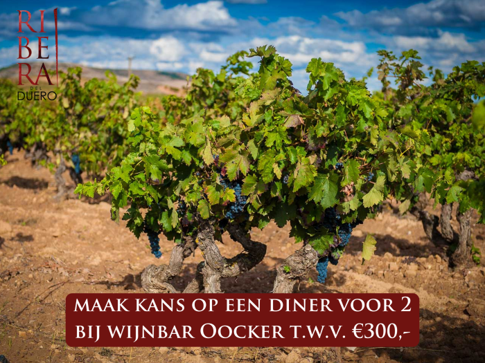 Maak kans op een diner voor 2 bij wijnbar Oocker t.w.v. €300,-