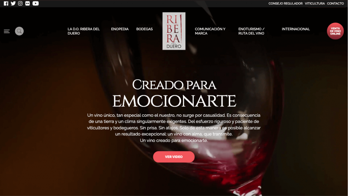 Web Ribera del Duero