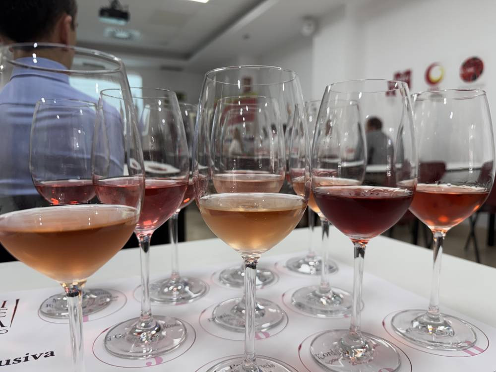 Cata vinos rosados