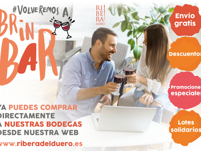 Rostros del mundo del cine, la música y la gastronomía se suman a la campaña de Ribera del Duero #VolveremosABrinBAR 