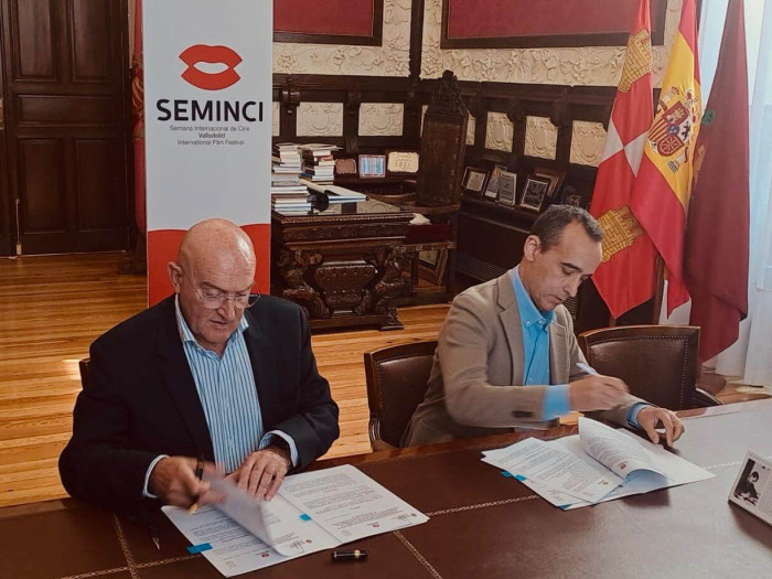 Firma Miguel Sanz y Jesus Julio Carnero