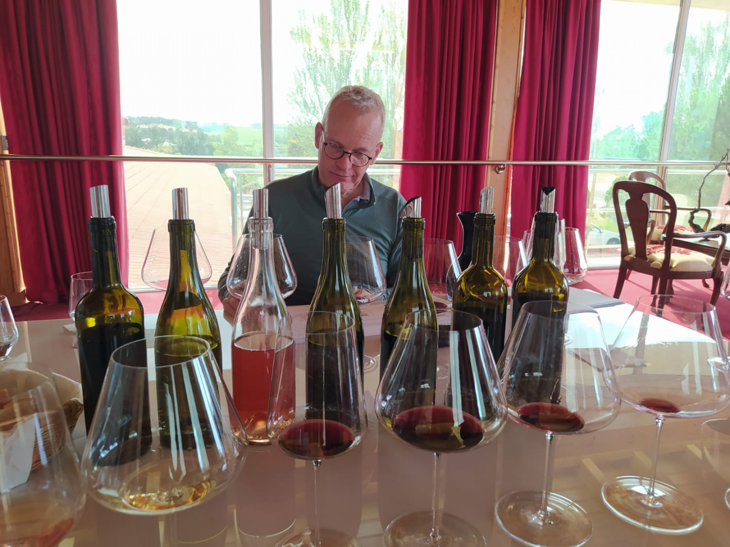 Tim Atkin MW in Ribera del Duero, September 2021